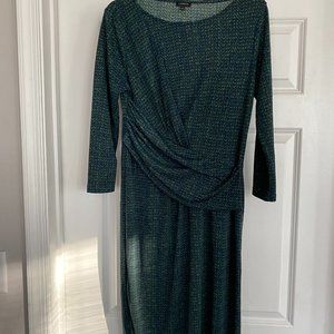 Multi-color midi dress